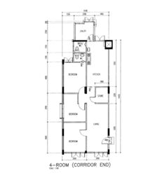Blk 208 Ang Mo Kio 22 (Ang Mo Kio), HDB 4 Rooms #585717031